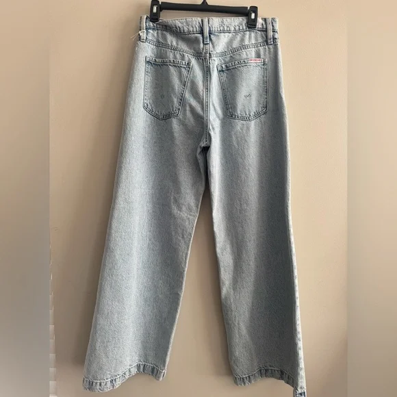 Hudson Jeans Jolene Wide Leg High-Rise Jeans - Picture 3 of 7